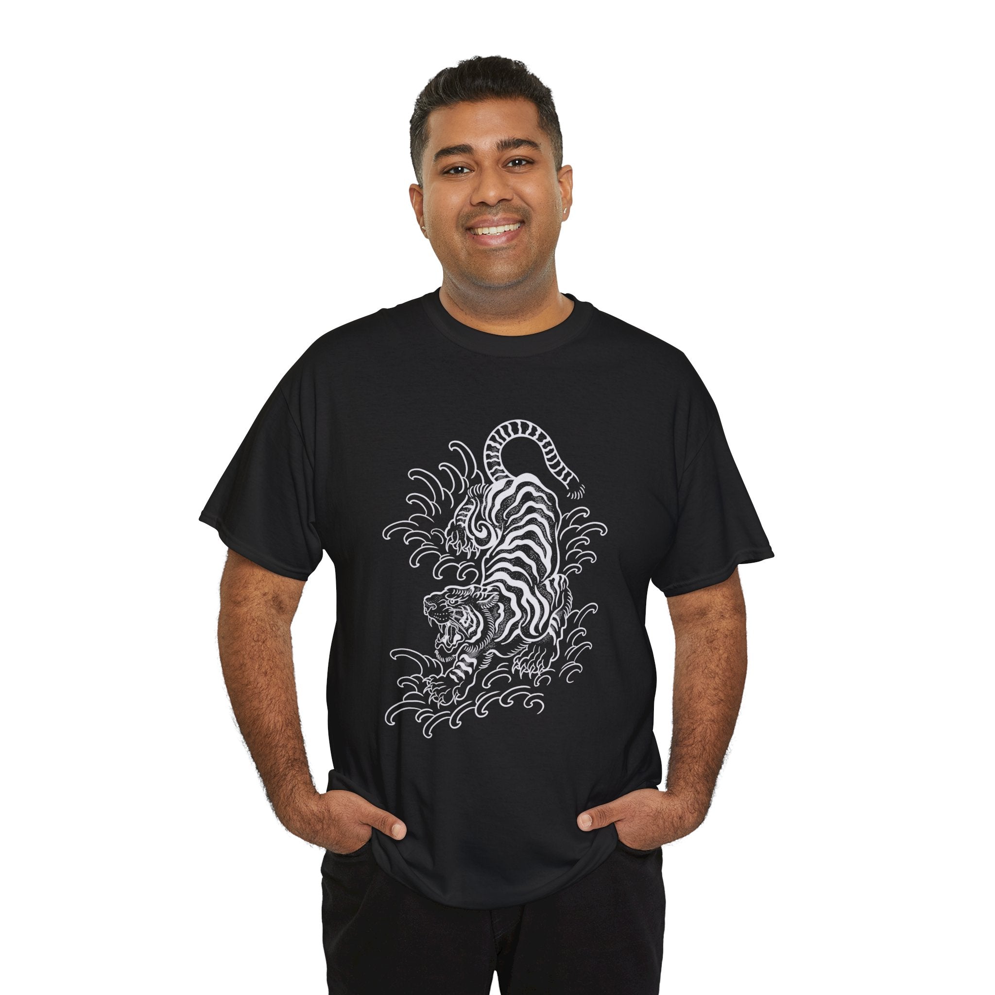 Tiger Tattoo Tee — Shogun Tattoo Graphic T-Shirt