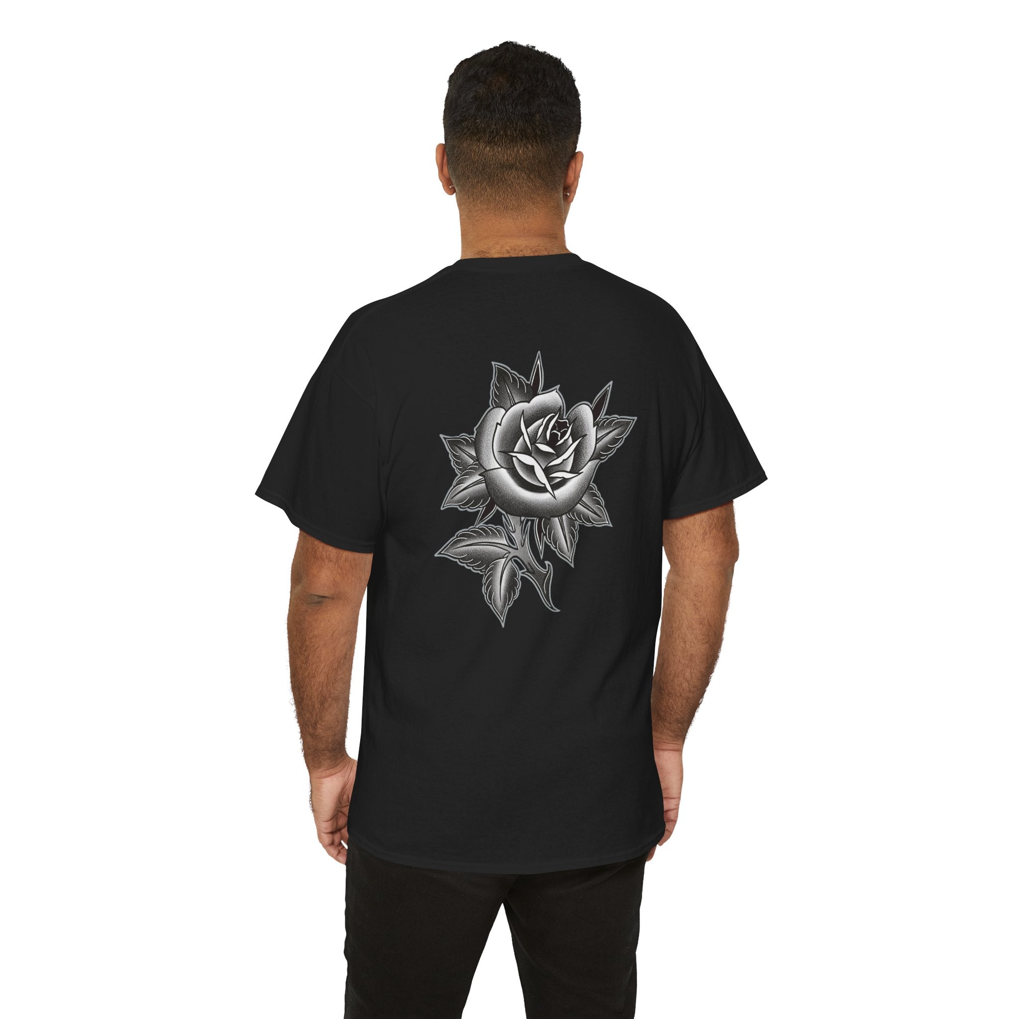 Shogun Tattoo Traditional Rose T-Shirt