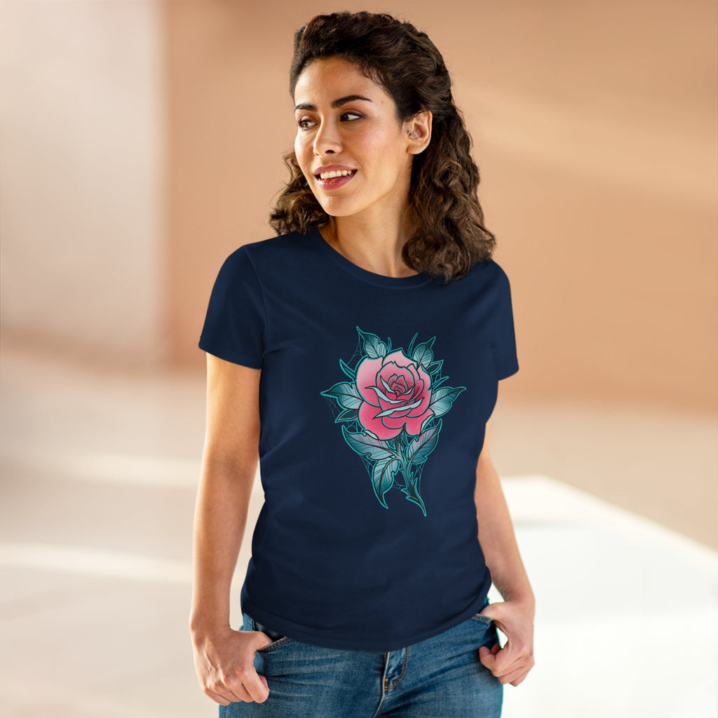 Woman’s Shogun Tattoo Rose T-Shirt