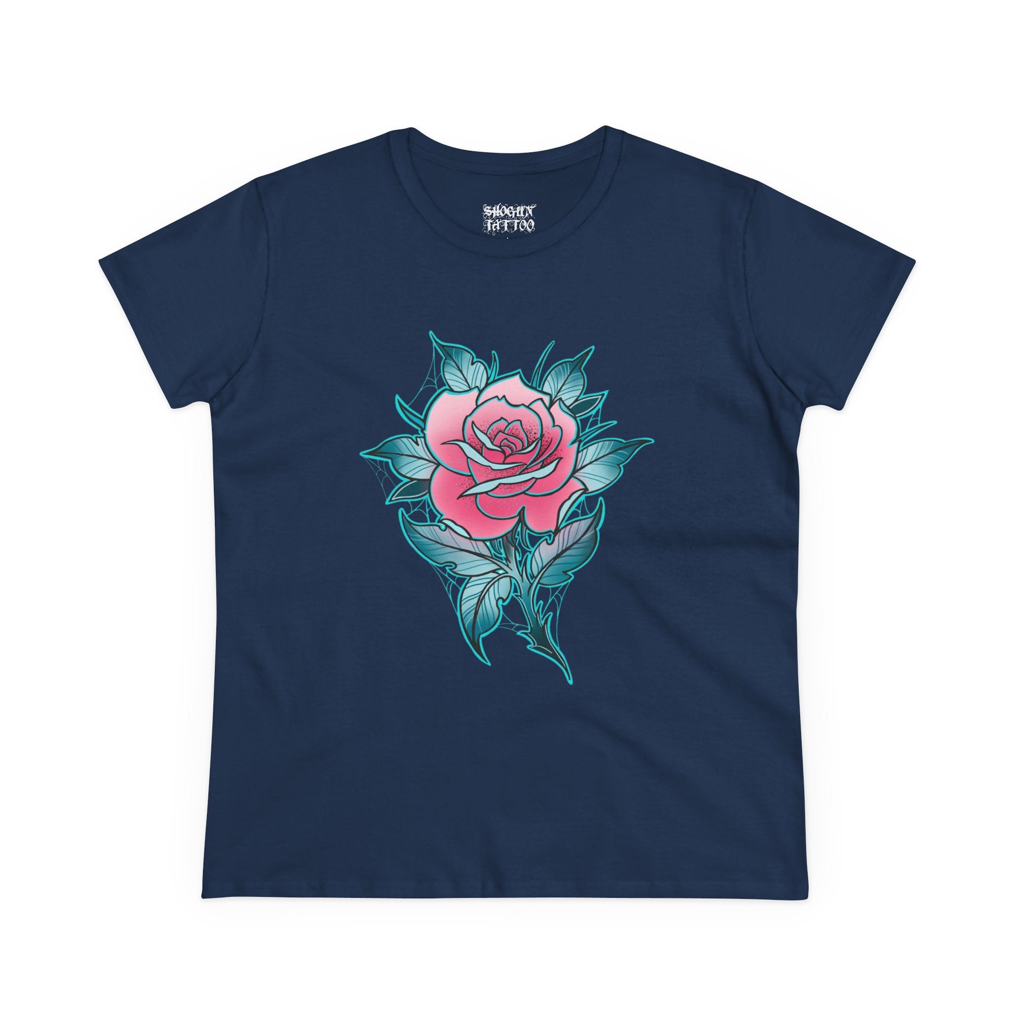 Woman’s Shogun Tattoo Rose T-Shirt