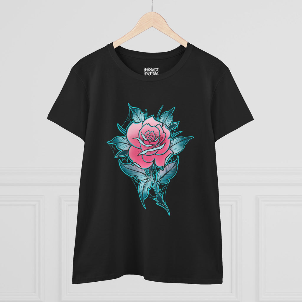Woman’s Shogun Tattoo Rose T-Shirt