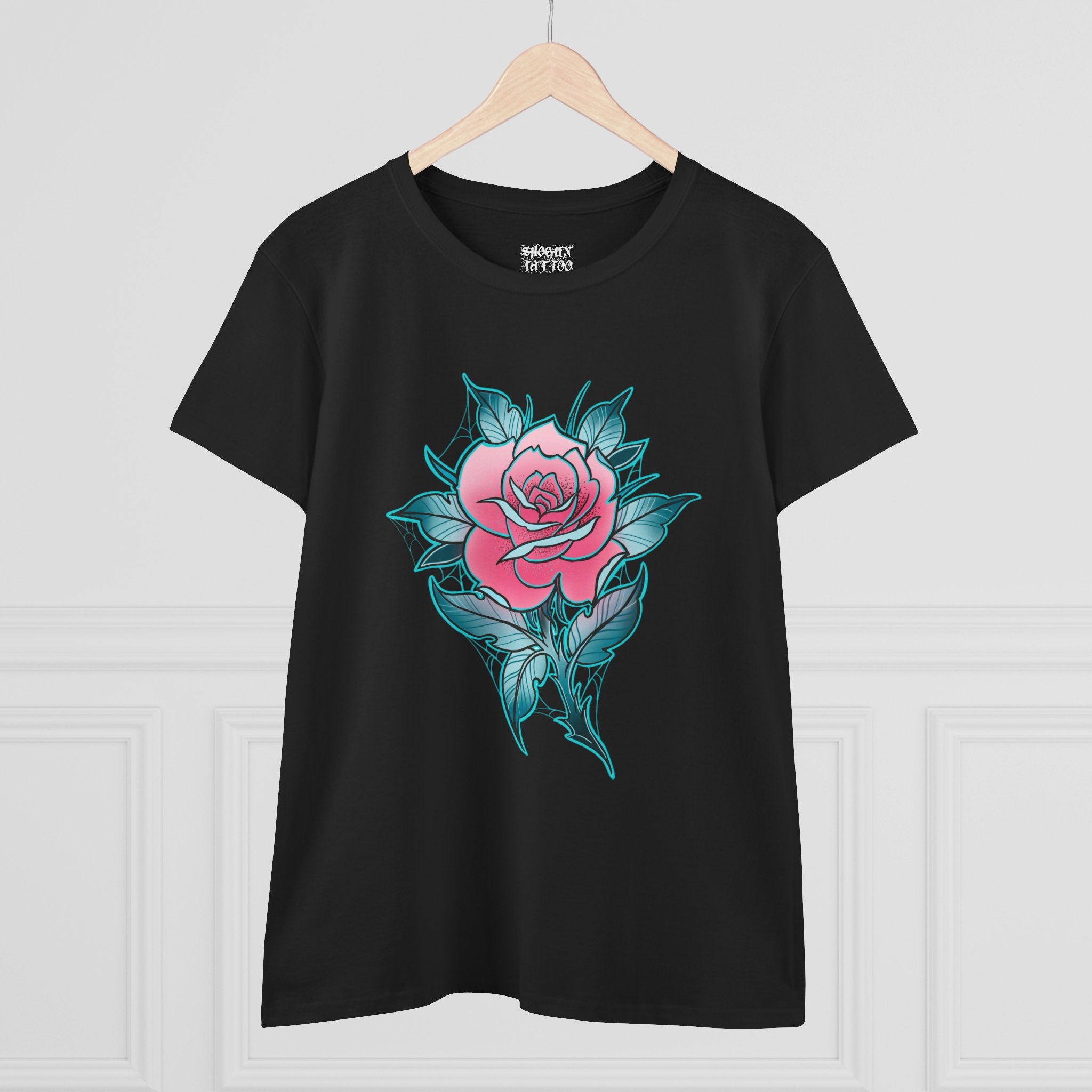 Woman’s Shogun Tattoo Rose T-Shirt