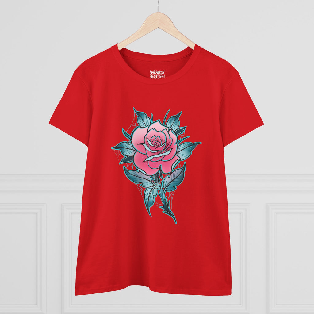 Woman’s Shogun Tattoo Rose T-Shirt
