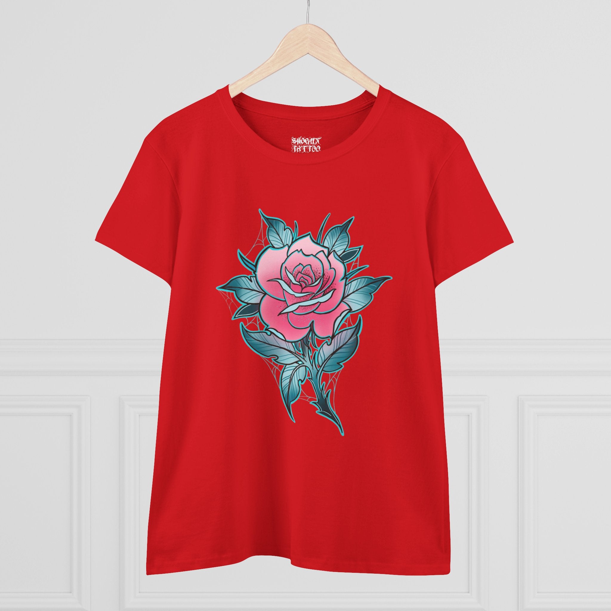 Woman’s Shogun Tattoo Rose T-Shirt