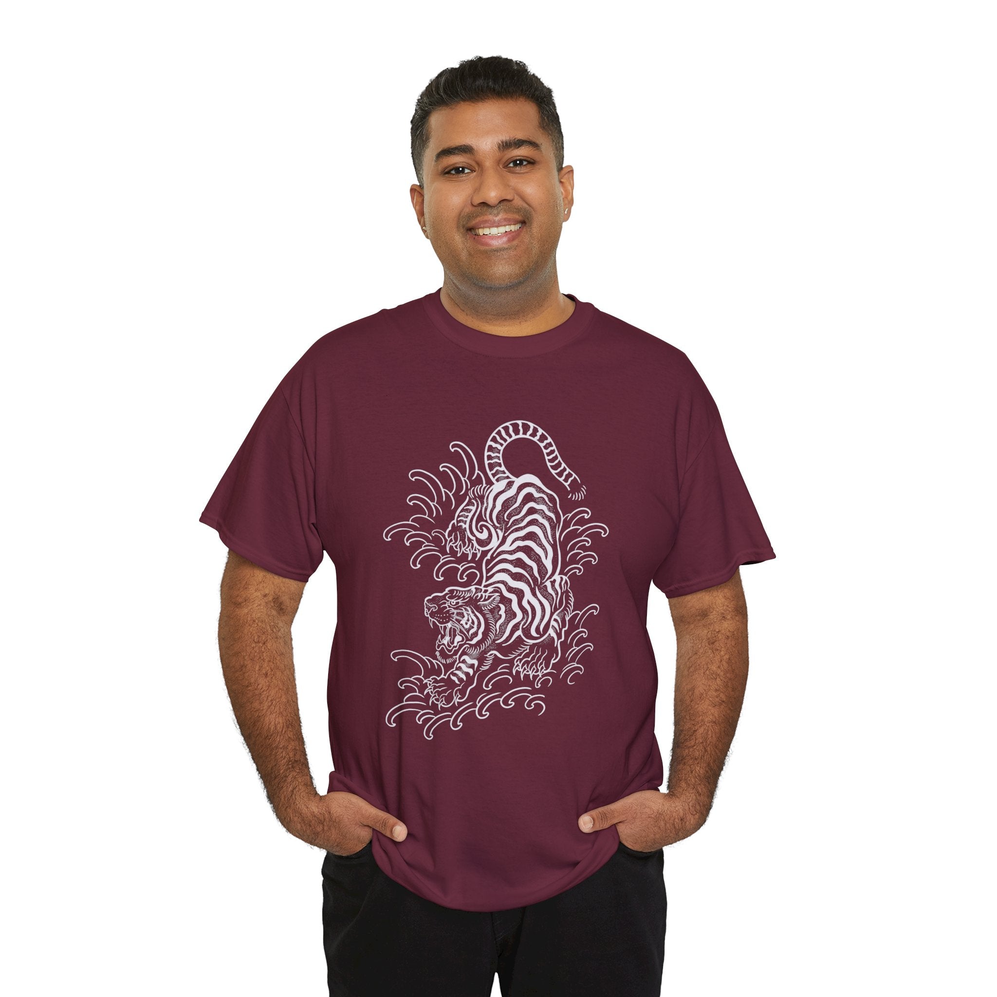 Tiger Tattoo Tee — Shogun Tattoo Graphic T-Shirt