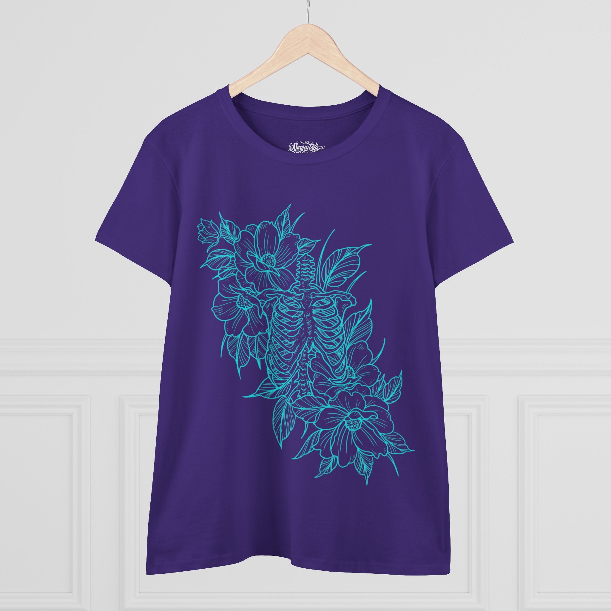 Women's Flower’s with Rib Cage T-Shirt