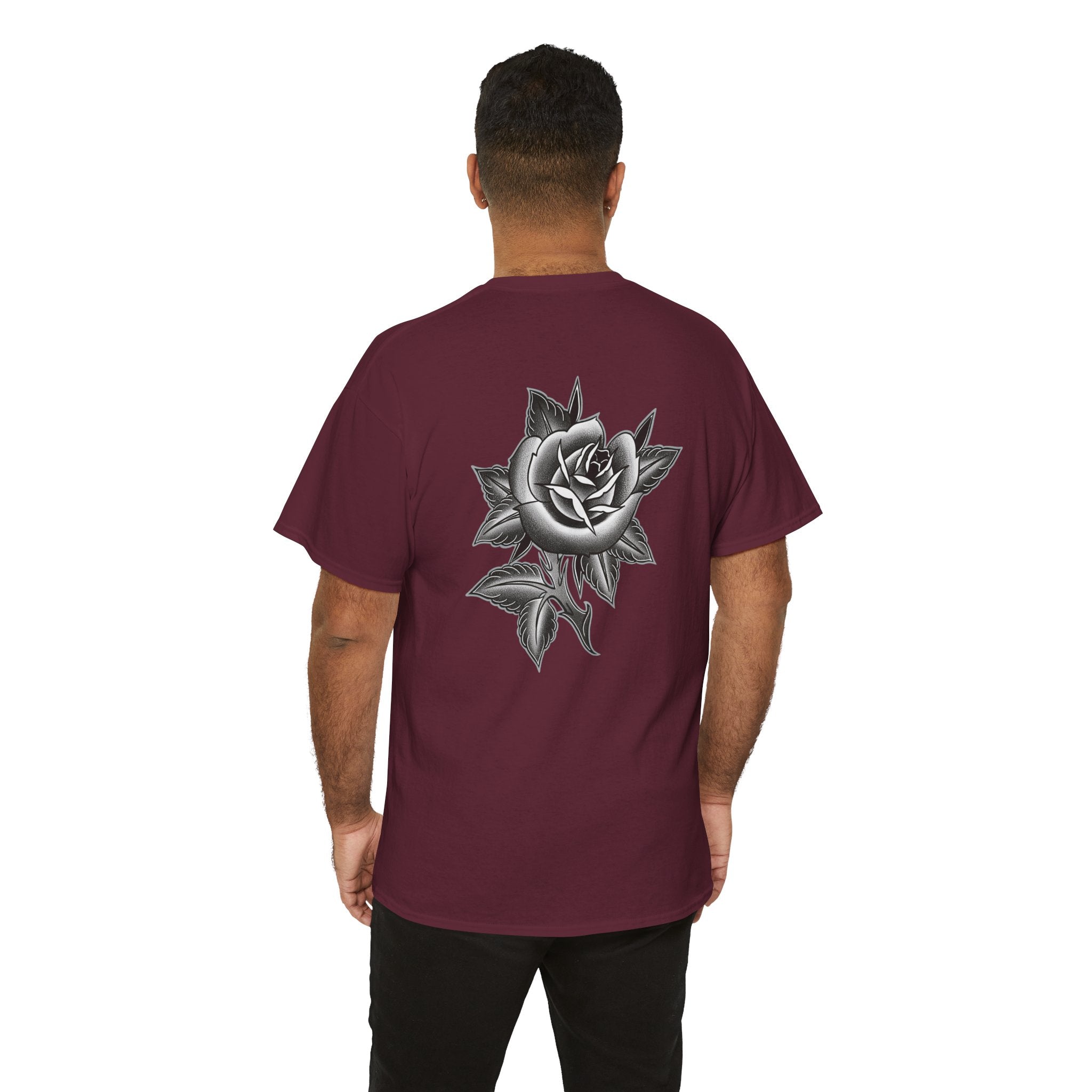 Shogun Tattoo Traditional Rose T-Shirt