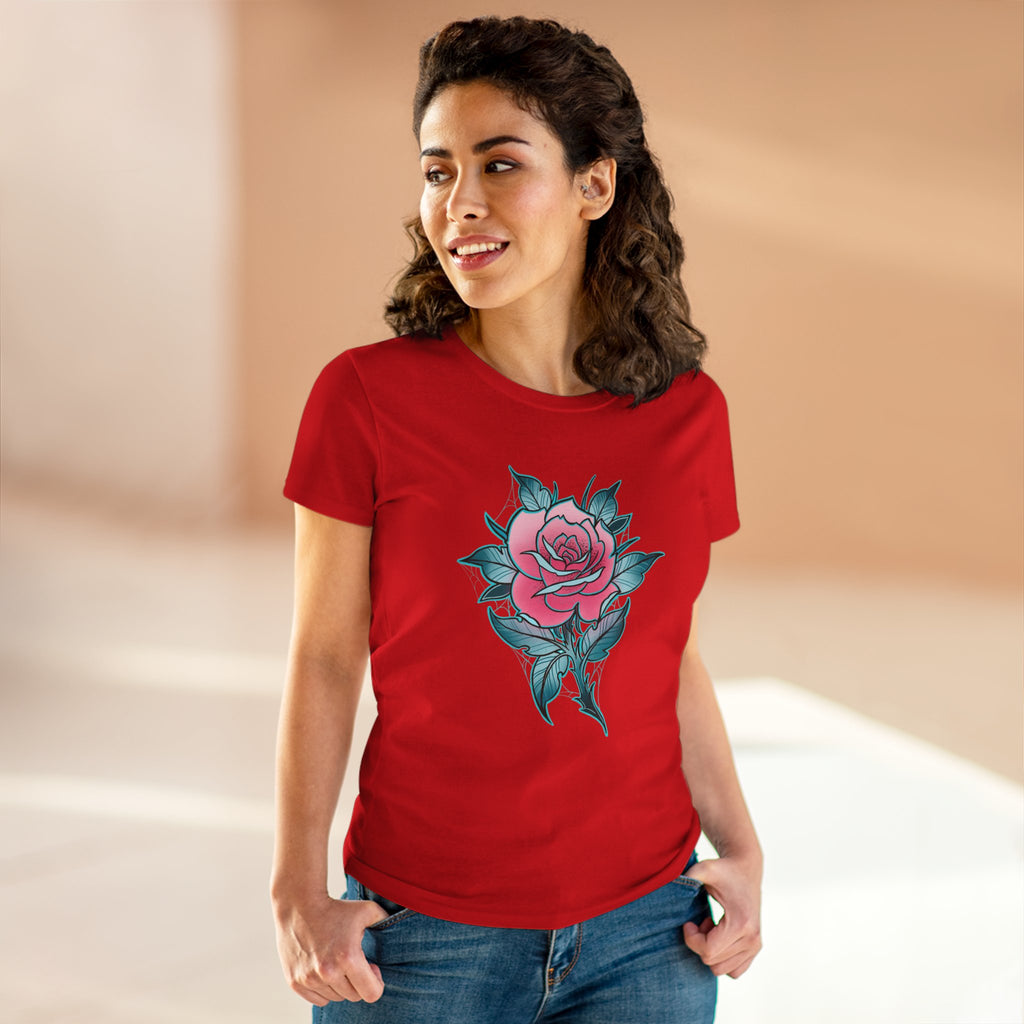 Woman’s Shogun Tattoo Rose T-Shirt