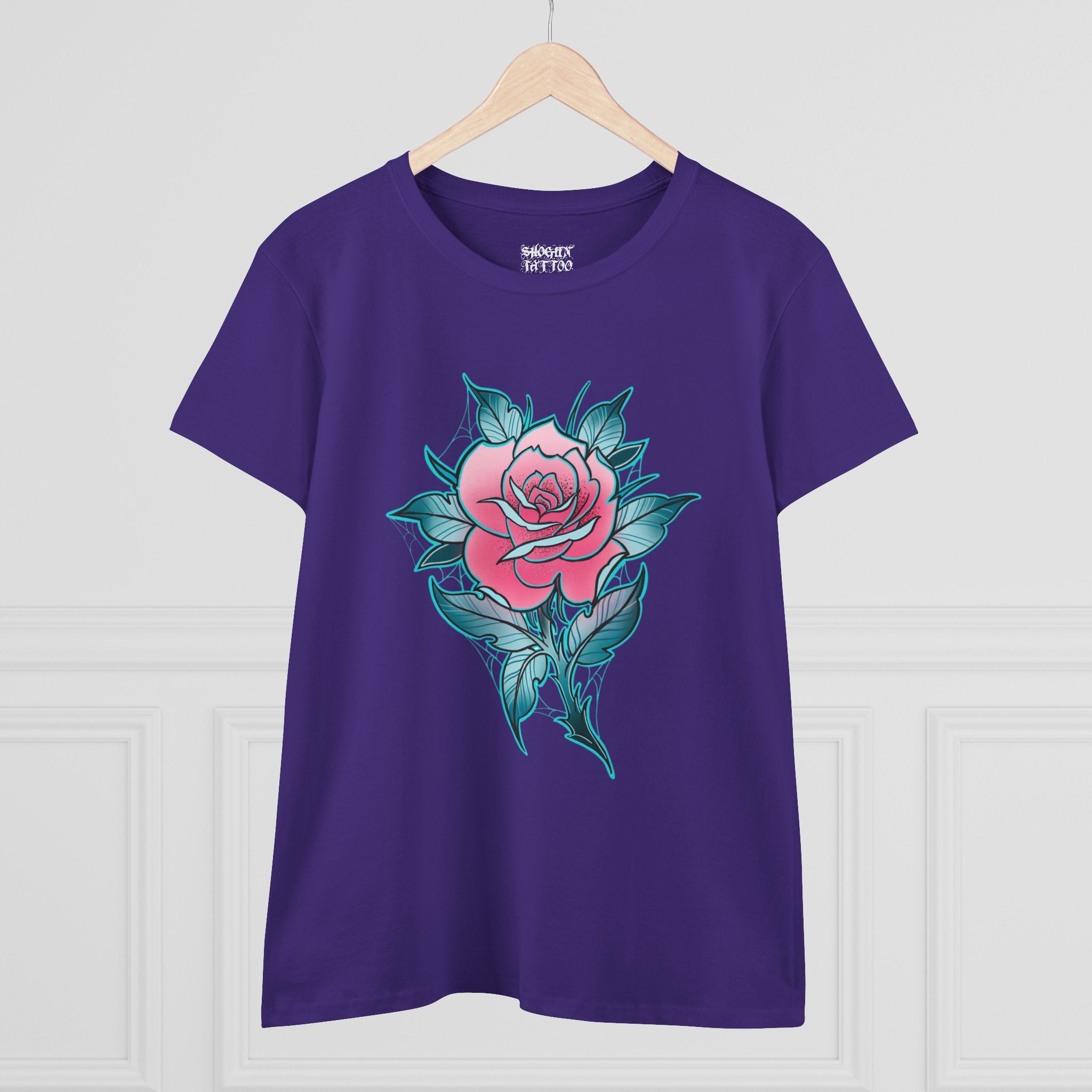 Woman’s Shogun Tattoo Rose T-Shirt
