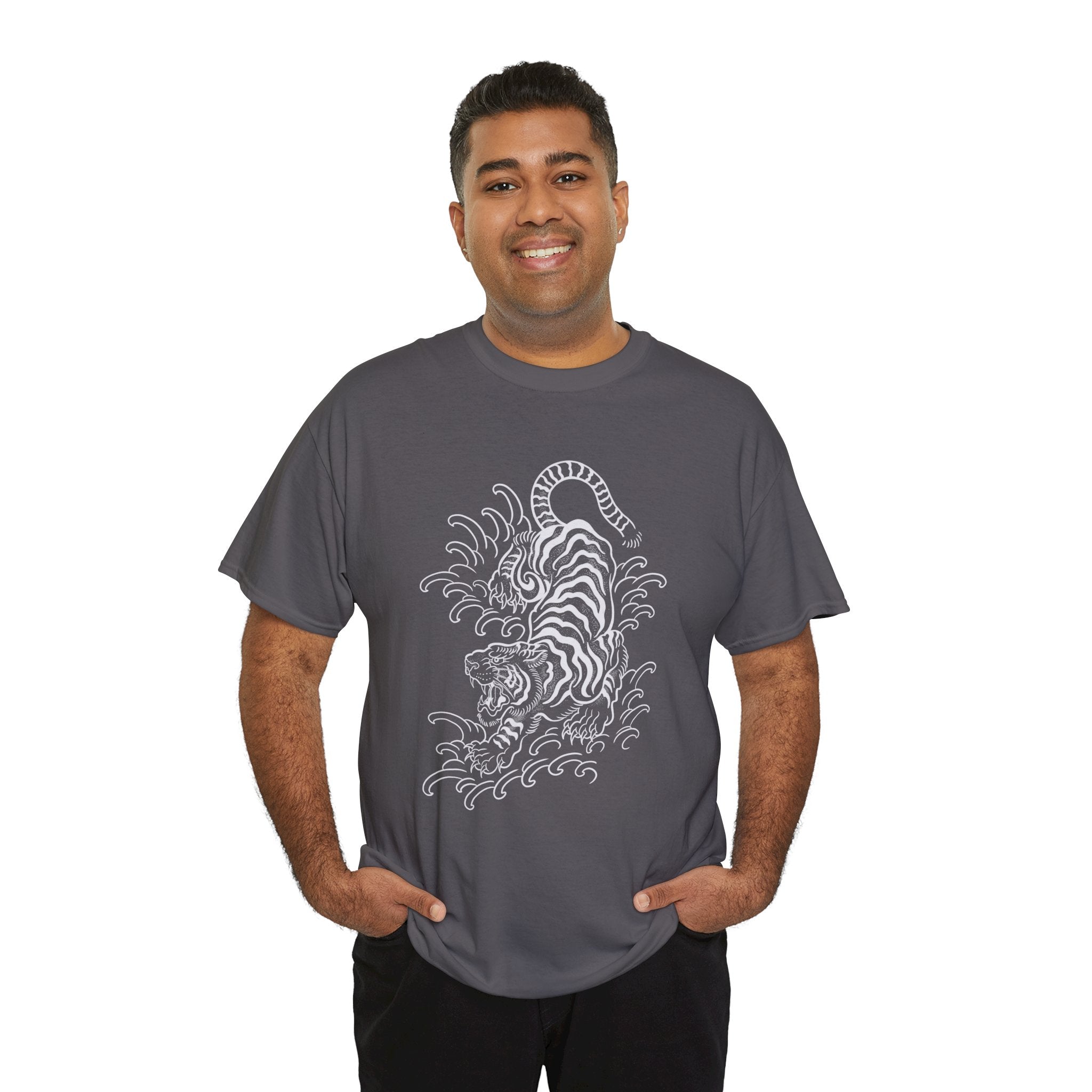 Tiger Tattoo Tee — Shogun Tattoo Graphic T-Shirt